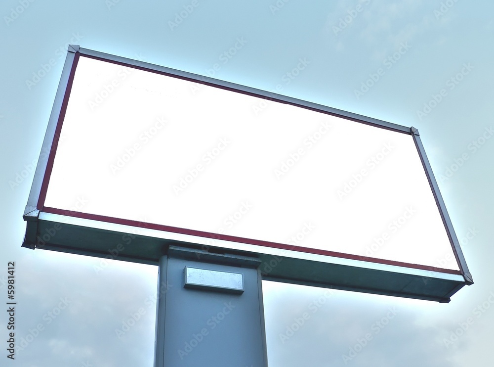 Billboard with copy space Billboard with copy space