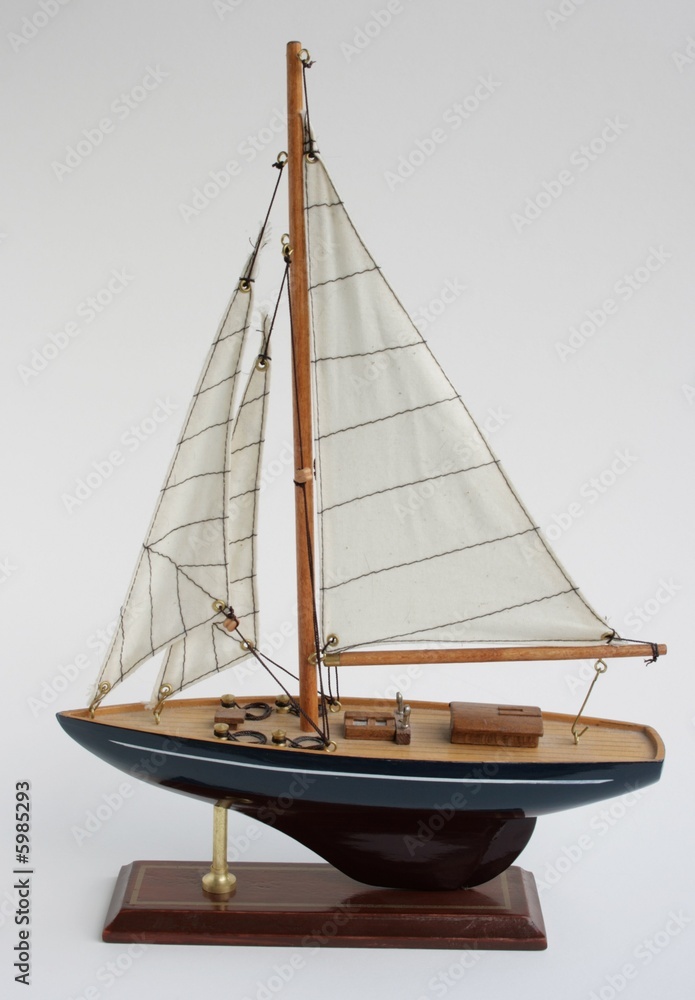 Obraz premium model sailboat