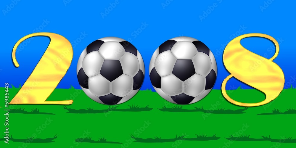 Obraz premium fussball 2008
