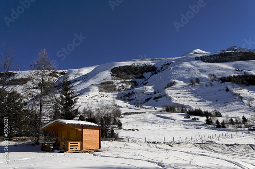 montagne neige