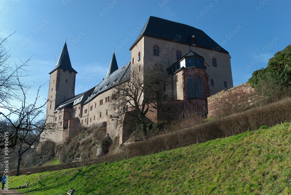 Rochlitzer Schloss an der Zwickauer Mulde 