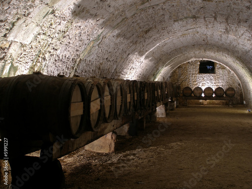 Old wine cellar photo