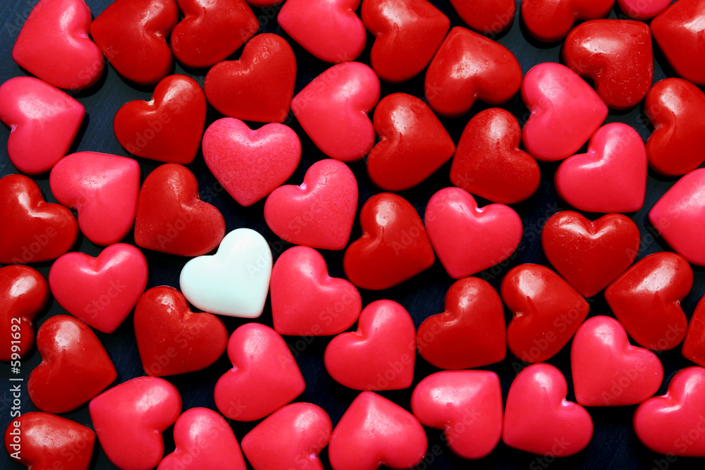 Red hearts Red hearts