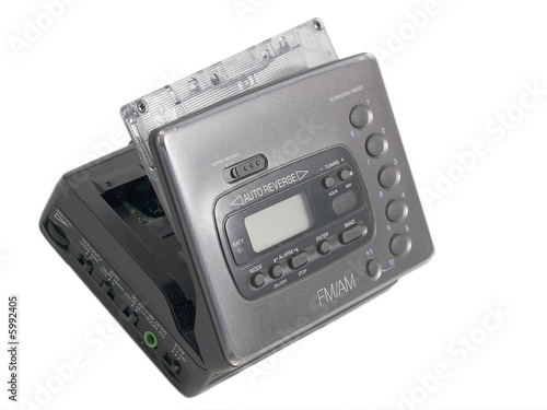Walkman con cassete