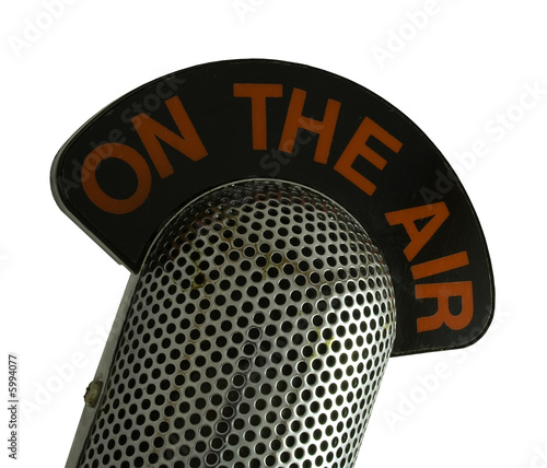 On The Air with clipping path