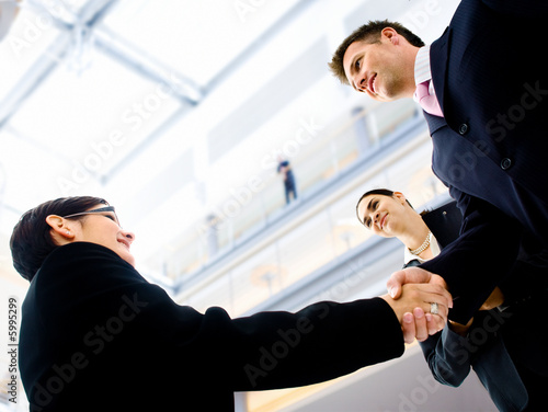 Business handshake photo