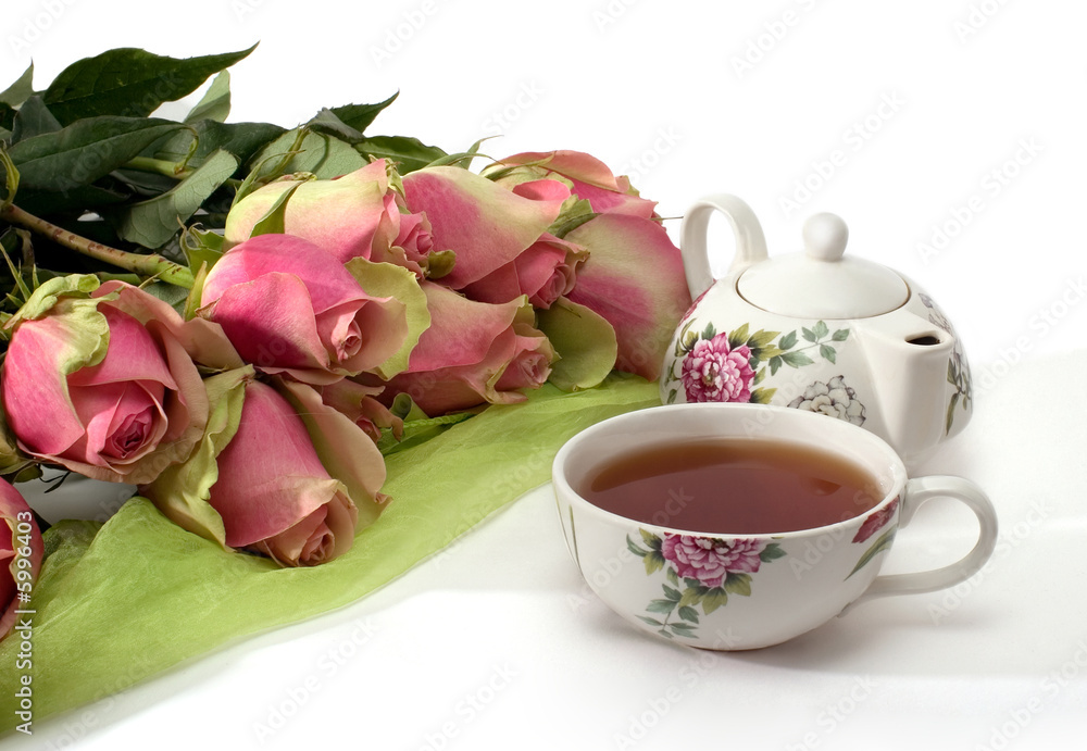 Roses and black tea Roses and black tea