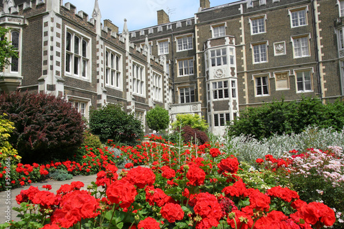 London, Inner Temple Law Offices and Garden