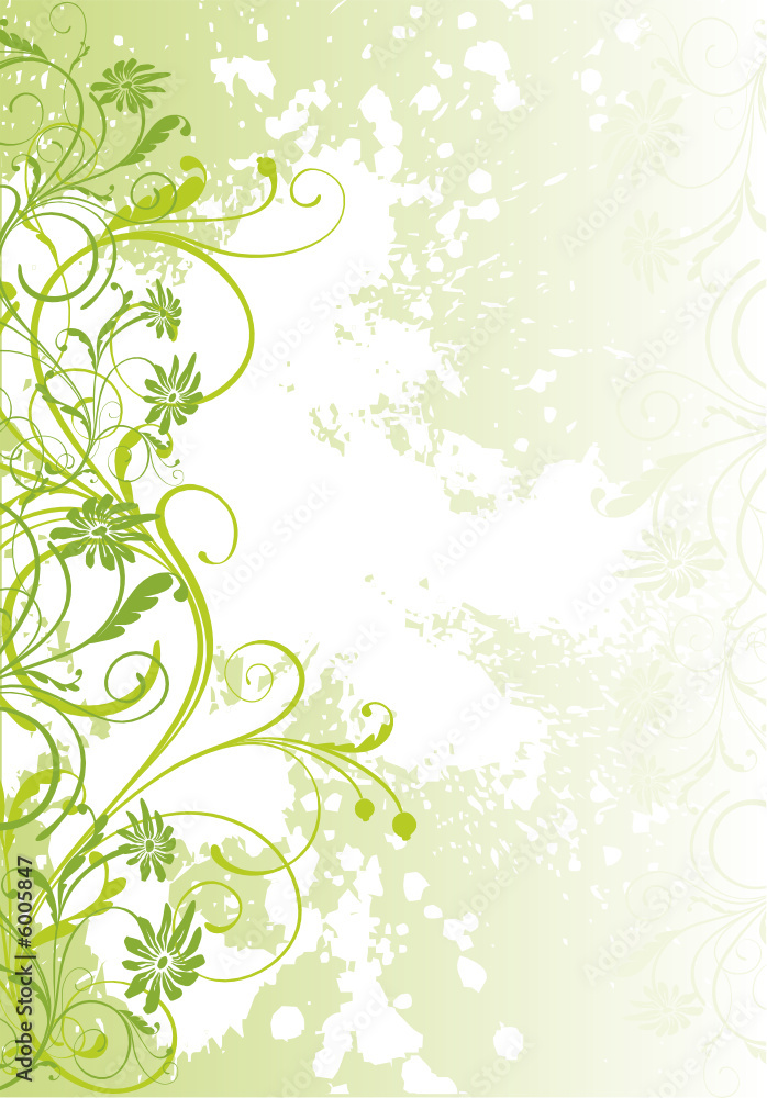 grunge floral background grunge floral background