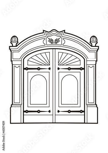 Puerta clasica