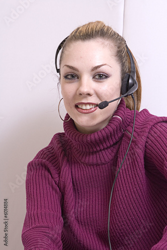 Obraz w ramie Work in office