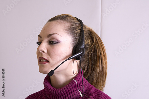 Obraz w ramie Work in office