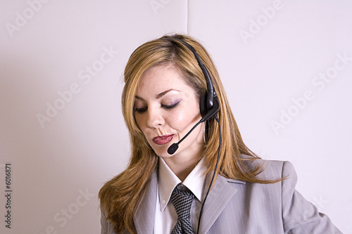 Obraz w ramie Work in office
