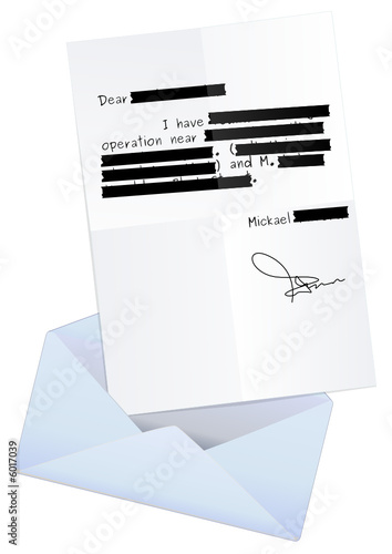 Lettre censurée