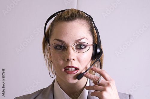 Obraz w ramie Work in office