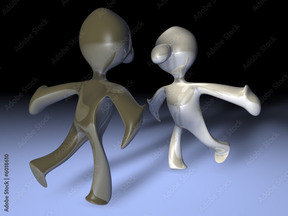 Obraz premium abrazos 2