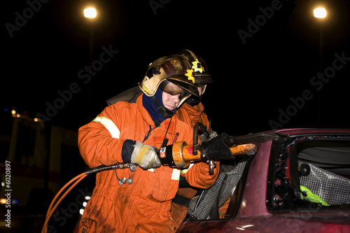firemen at work