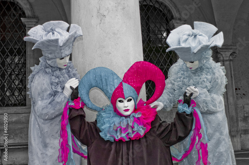 Venice carnival mask photo