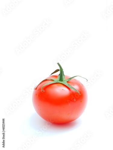 Wallpaper Mural Perfect red tomato isolated on white Torontodigital.ca