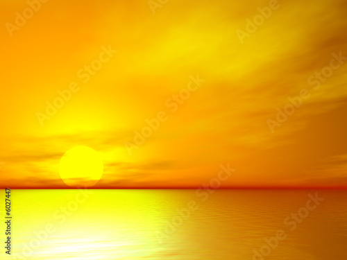 Colorful sunset © Liga Lauzuma