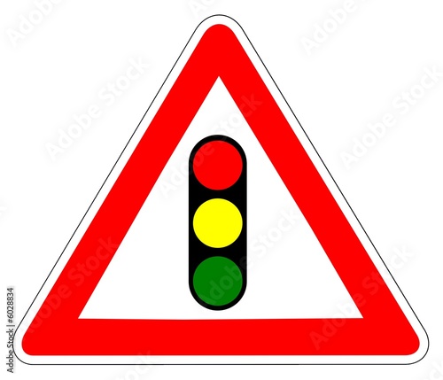 Panneau de Signalisation (Feux tricolores - A17)