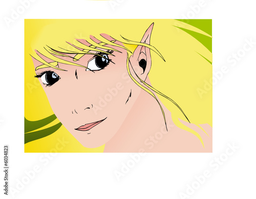 portrait d'elfe
