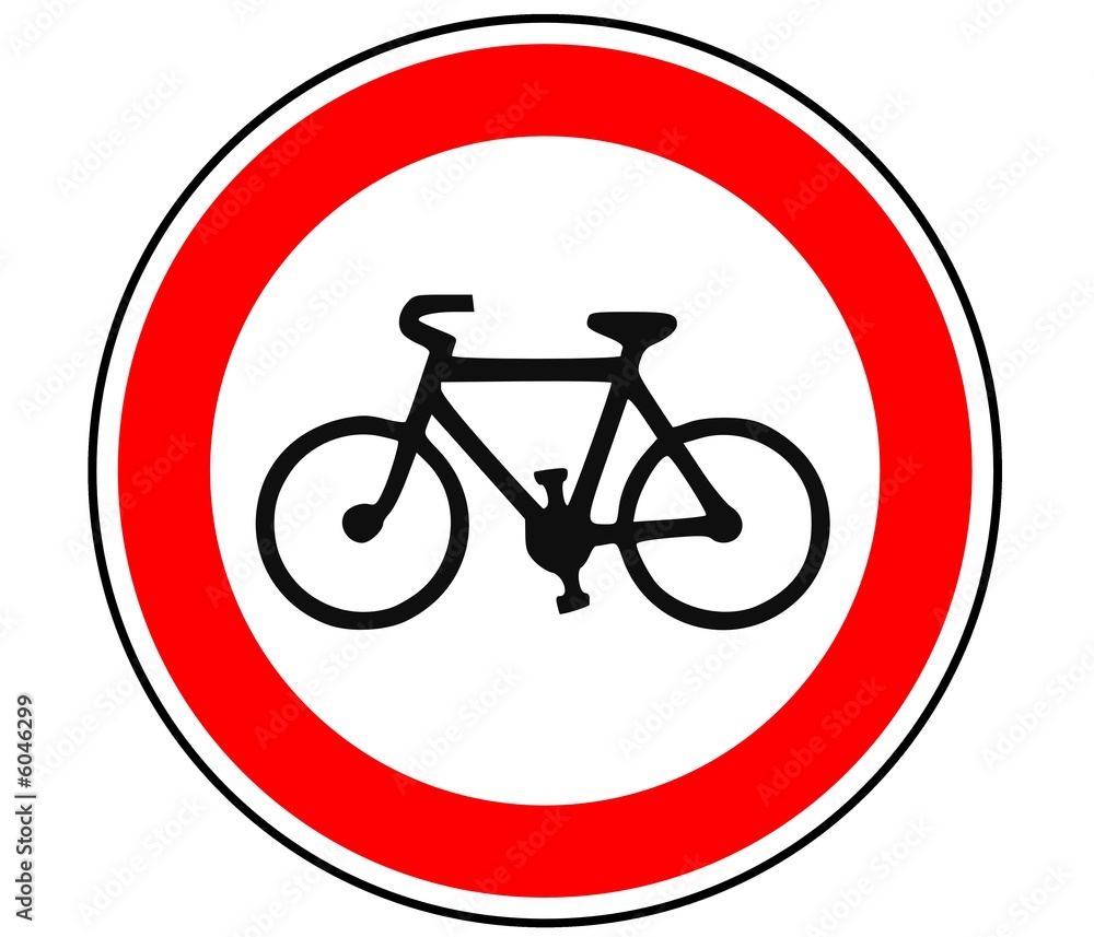Panneau de Signalisation (Acces interdit - B9b) Panneau de Signalisation (Acces interdit - B9b)