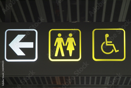 signalisation toilettes