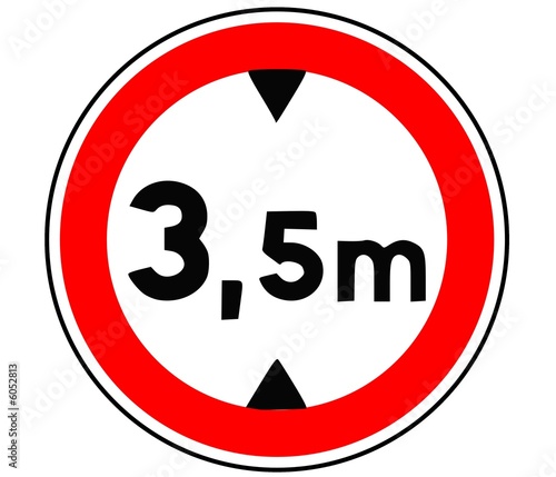 Panneau de Signalisation (Acces interdit - B12)