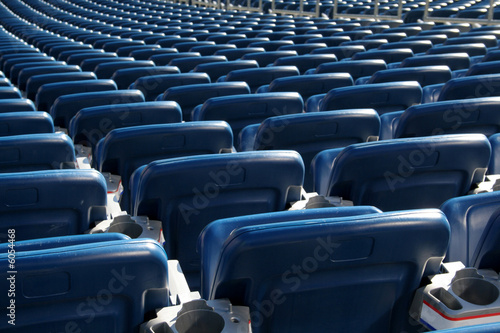 Blue Stadium Seats photo