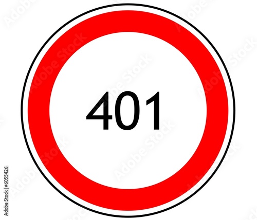 Free Download Panneau Internet (Erreur 401) - GFXLoad