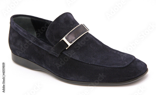 Blue suede shoe