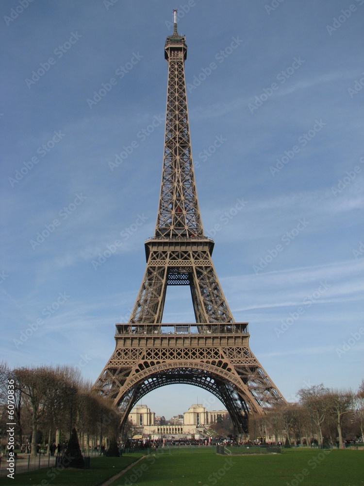 Paris - Eiffel Tower from Champ de Mars