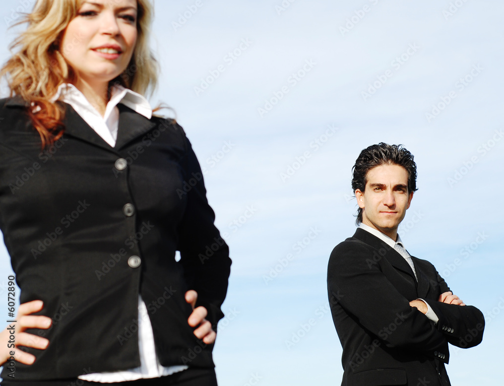 portrait of a confident and successful business team portrait of a confident and successful business team