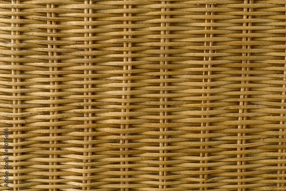 Texture made of closeup of detailed wicker