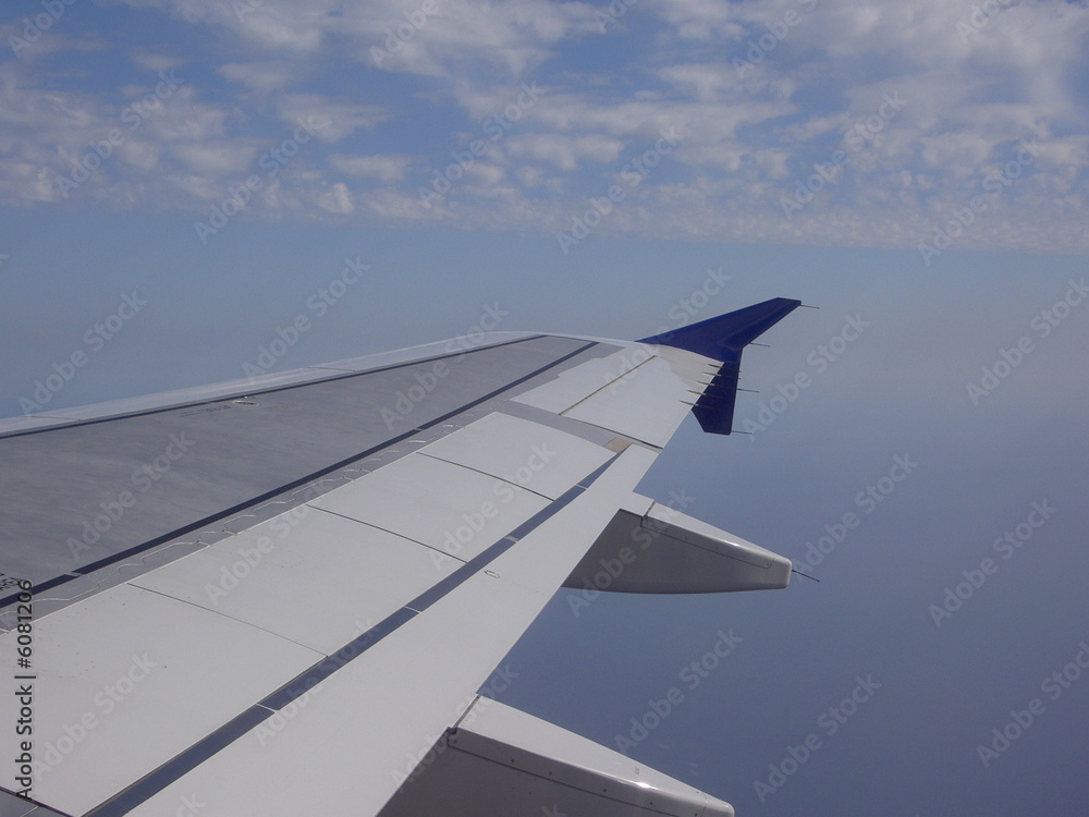 Obraz premium Wingview über den Flügel