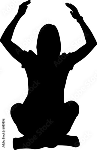 Femme et yoga