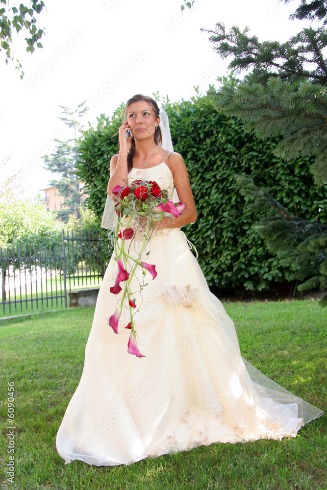sposa al telfono sposa al telfono
