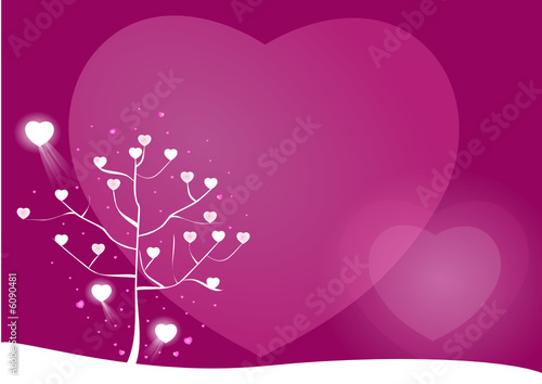 Arbre à coeurs
