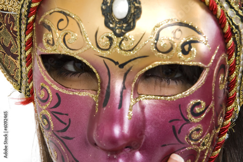 Masked girl