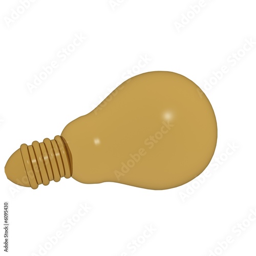 gold light bulb