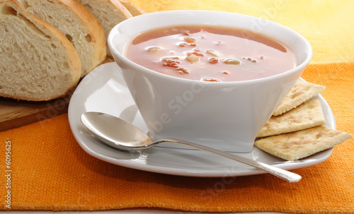 Plakat w ramie Manhattan clam chowder