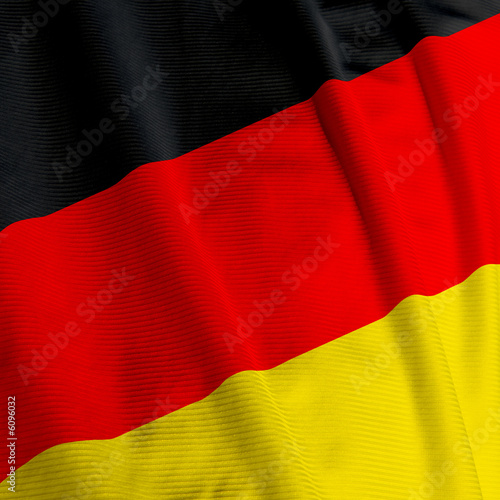 German Flag Closeup