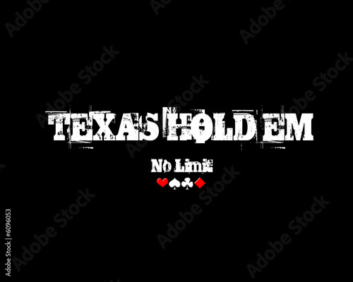 Fototapeta Texas hold'em ni limit