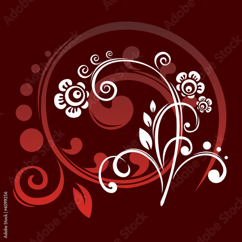 Brown curl background