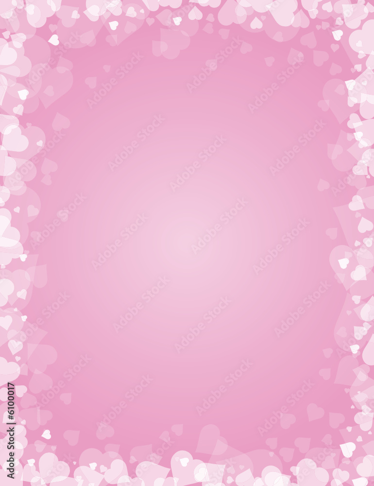pink background for valentines day,  illustration