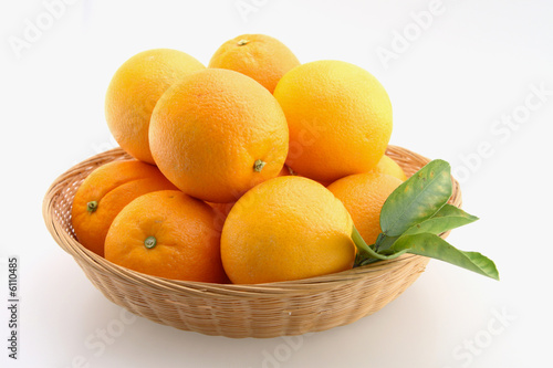 Oranges in Basket