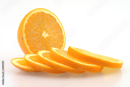 Oranges in Slices