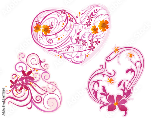 Abstract Floral Designs