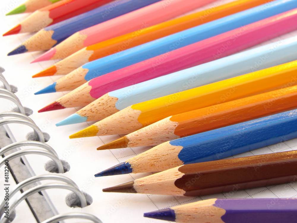 Fototapeta premium color pencils 4